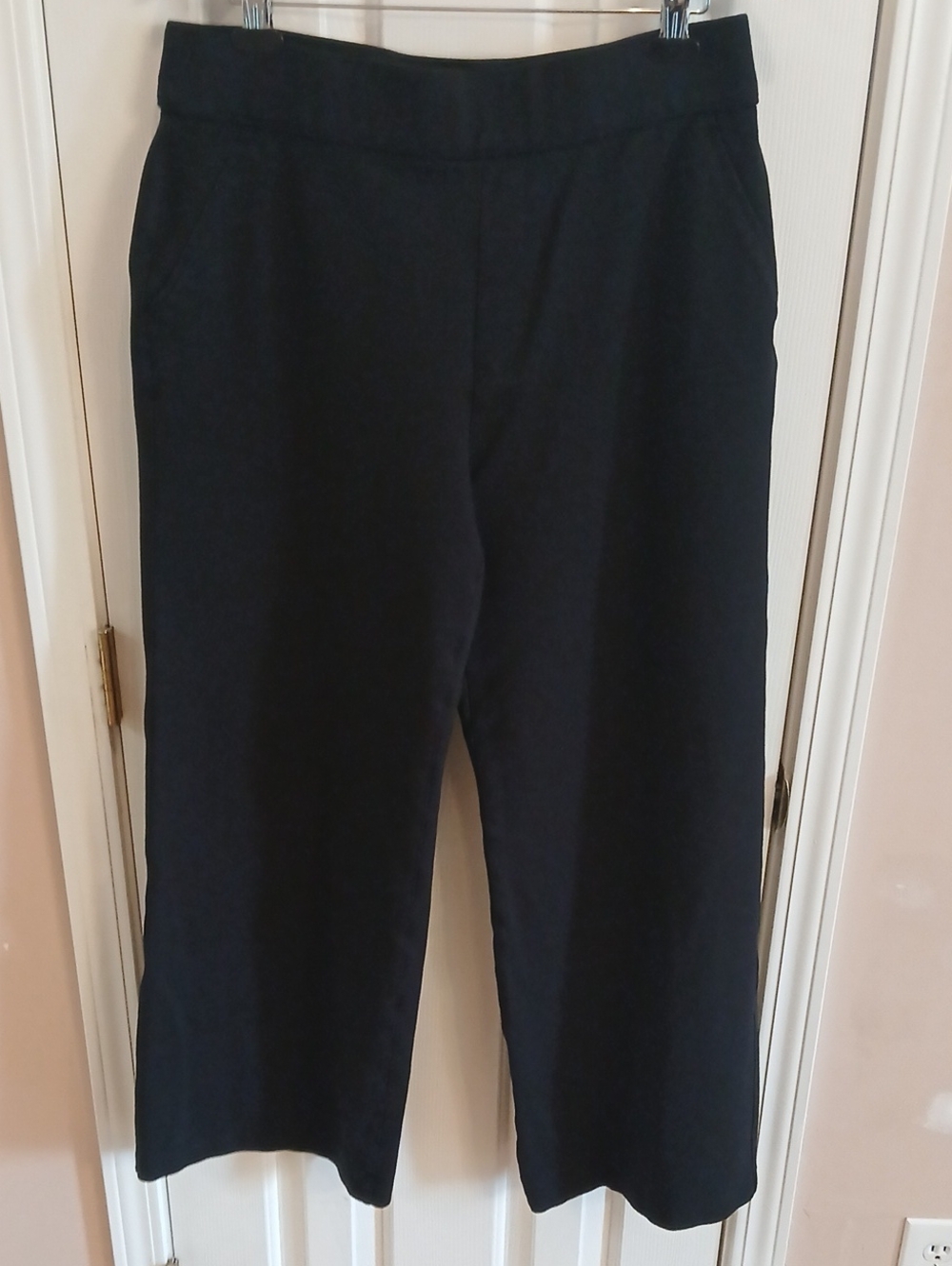 SPANX Women's Black Wide-Leg Dress Pants Size 1X